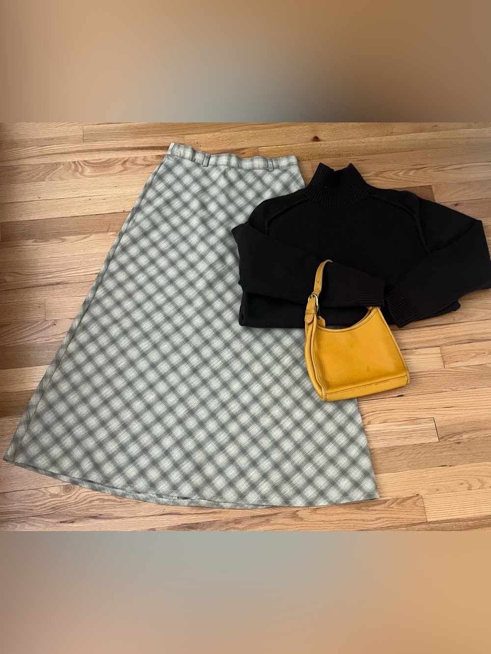 Vintage A-Line long skirt